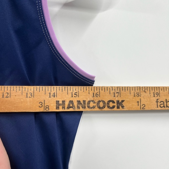 Womens Slazenger Multicolor Polyester V Neck Sleeveless Polo Golf Top Size XS - Picture 4 of 9